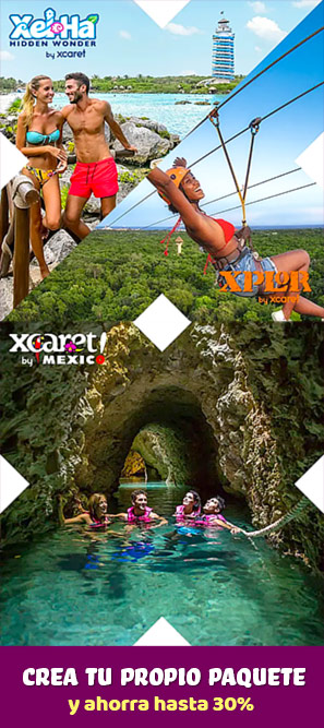 Paquetes de tours de Xcaret