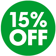 15% discount