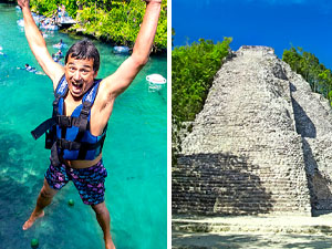 Coba and Xel-Ha Tour