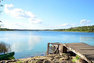 Enamorate en el muelle de Punta Laguna