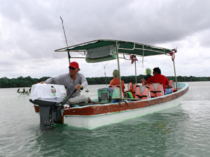 Paseo en bote por la Ria Lagartos