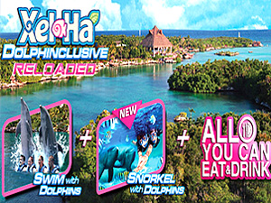 Xel-Ha Dolphinclusive Tour