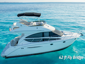 Charter Yacht 42 ft Cancun