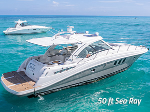 Renta Privados de Yate 50 pies Sea Ray