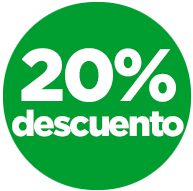 20% descuento