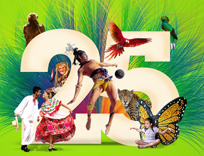 Parque Xcaret celebra 25 años