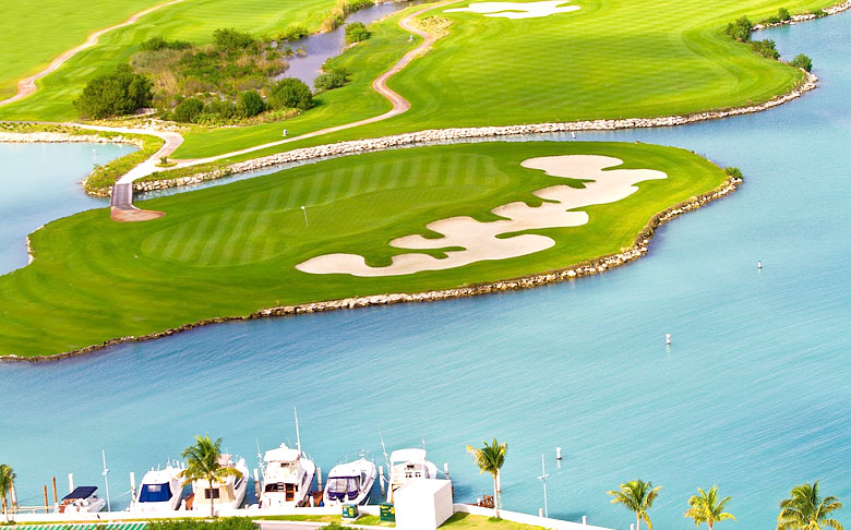 A Golf Court locate in Cancun Hotel Zone