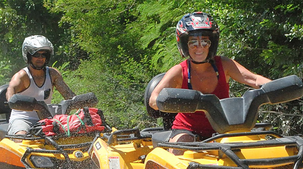 Maneja tu propia ATV vehiculo todo terreno