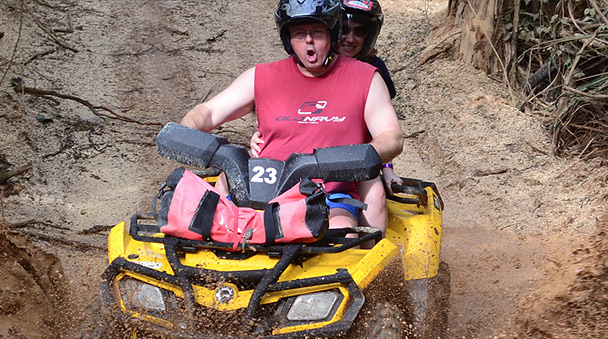 take a drive in the Riviera Maya on your ATV