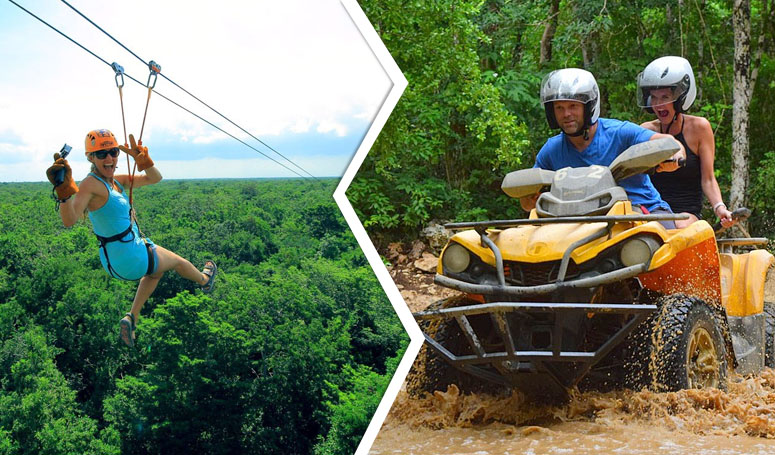 ATV en la Jungla de la Riviera Maya