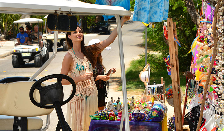 Shopping at Isla Mujeres