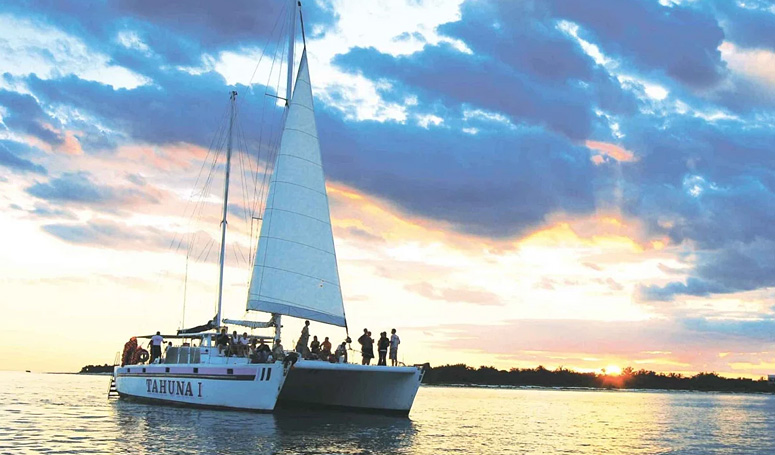 Enjoy sailing departing from Maroma Beach