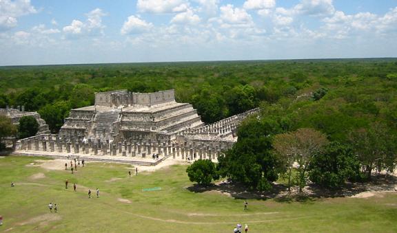 The Columns Chichen Itza