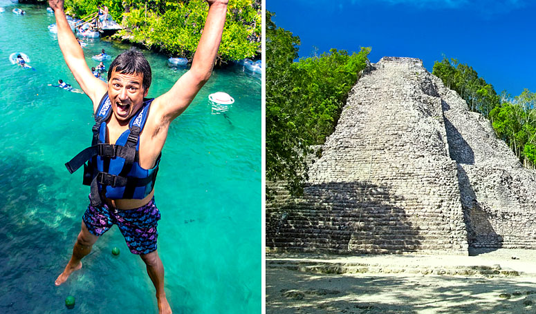 Coba and Xel-Ha Tour combo