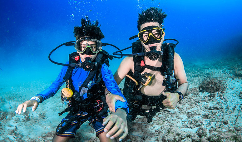 Learn to dive in Maroma Riviera Maya