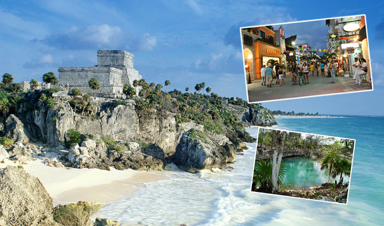 Tulum, Playa del Carmen and Cenote Tour Ekinox