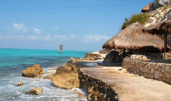 parque garrafon Isla mujeres