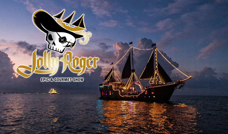 Jolly Rogers El ultimo show pirata nocturno en Cancun