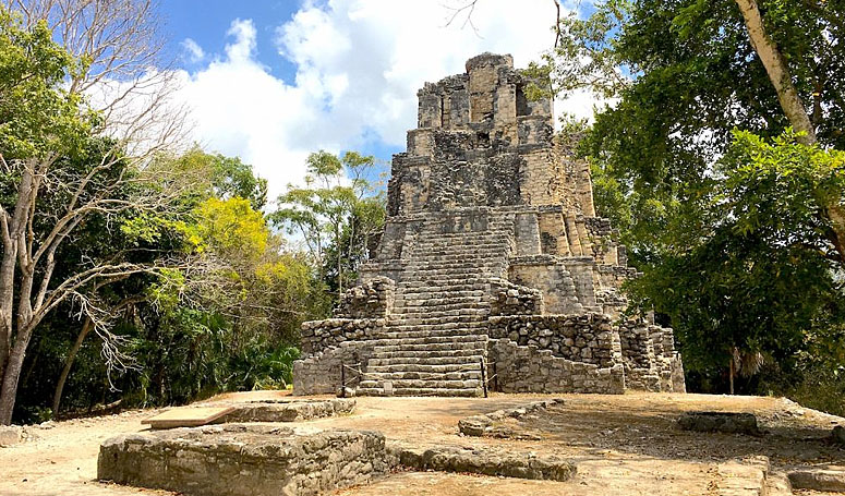 Muyil Ruins at Sian Kaan