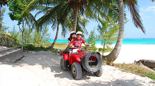 my atv in maroma beach