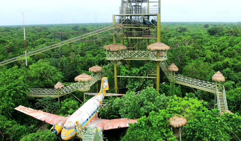 Vista aerea de Selvatica