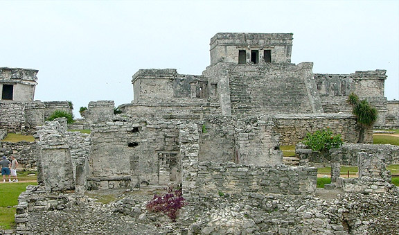 las unicas ruinas mayas con vista al mar